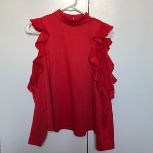 Sexy Red Going Out Blouse